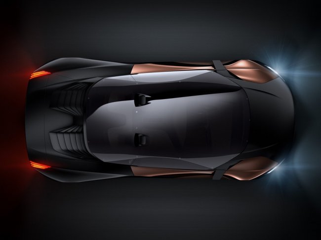 Peugeot представит в Париже концептуальный суперкар