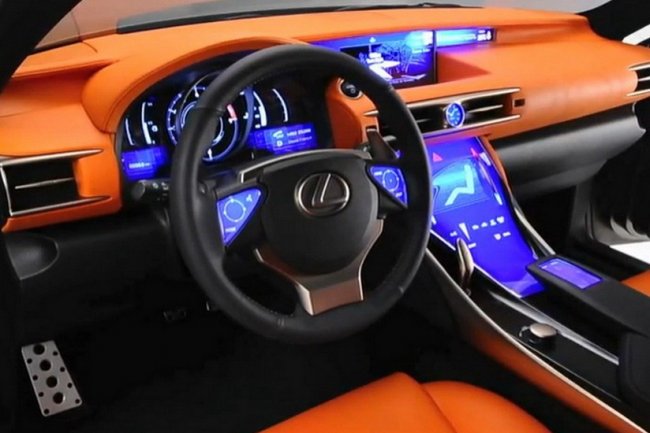 Lexus покажет в Париже концептуальное купе LF-CC