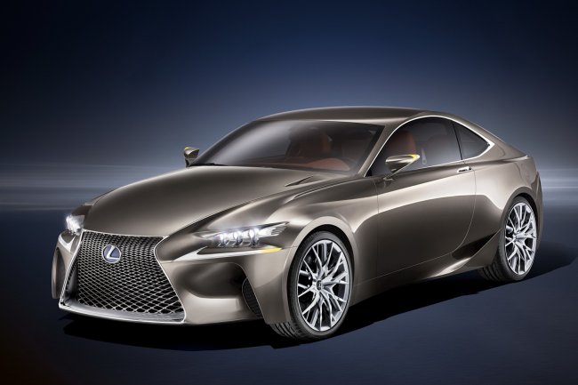 Lexus покажет в Париже концептуальное купе LF-CC