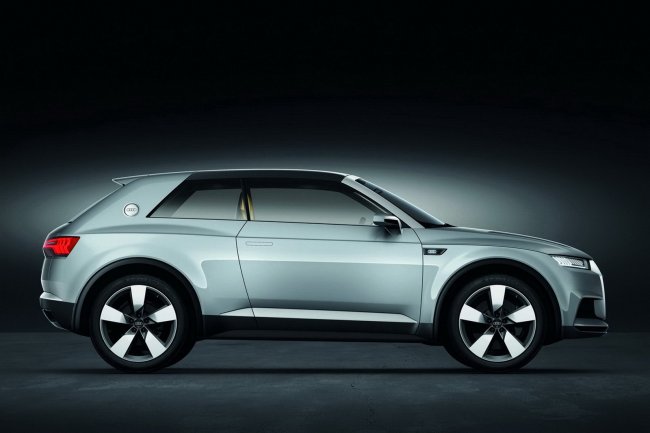 Audi привезла в Париж концептуальный кроссовер Crosslane Coupe