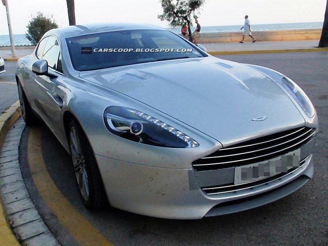 Aston Martin тестирует обновлённую версию седана Rapide