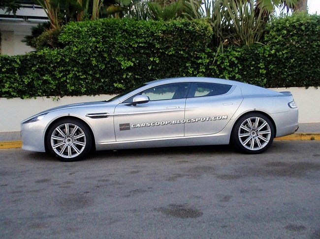 Aston Martin тестирует обновлённую версию седана Rapide