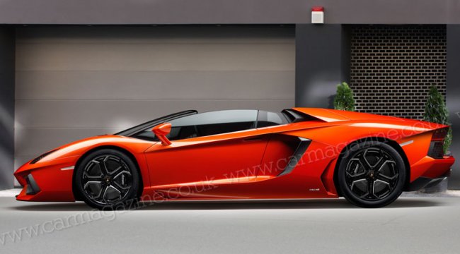 Lamborghini выпустит родстер и 4-местное купе на базе Aventador