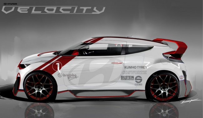 Hyundai   SEMA 400-  Veloster Turbo