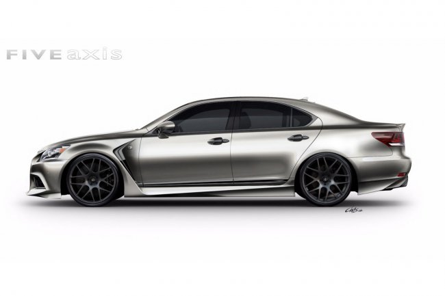  Five Axis  Lexus LS 460 F Sport  