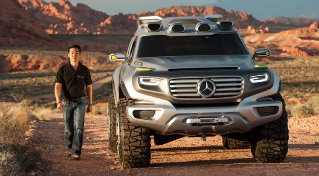 Калифорнийские дизайнеры Mercedes-Benz представили концепт внедорожника