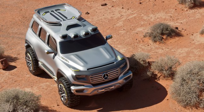 Калифорнийские дизайнеры Mercedes-Benz представили концепт внедорожника
