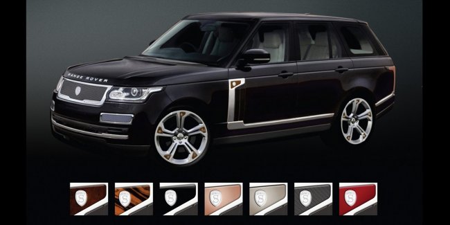 В ателье Strut создали набор «украшений» для нового Range Rover