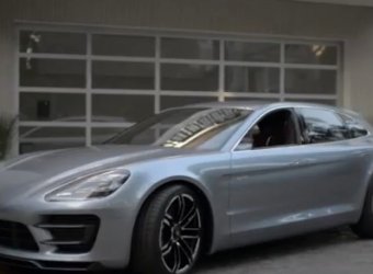 Промо-видео концепта Porsche Panamera Sport Turismo