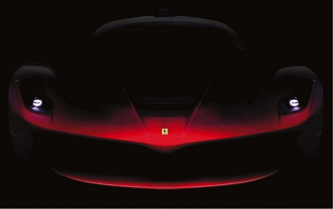 Появились первые тизеры преемника Ferrari Enzo