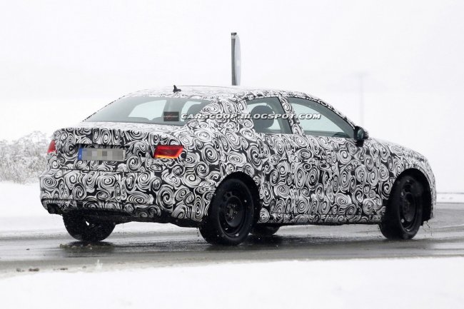 Седан Audi A3 проходит европейские испытания