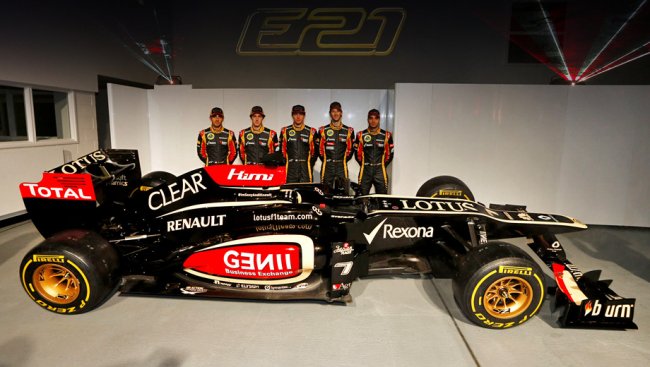 Команда Lotus F1 показала свой новый болид