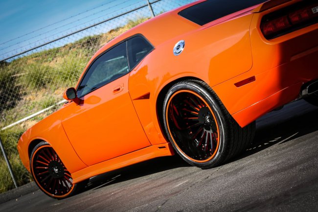 Dodge Challenger  Forgiato Wheels   