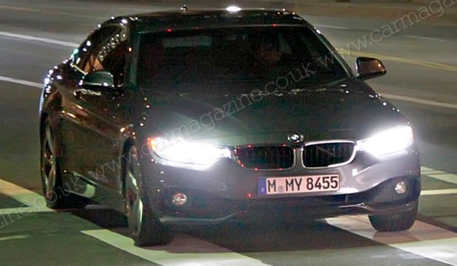 Купе BMW 4-ой серии в серийной версии засветилось без камуфляжа