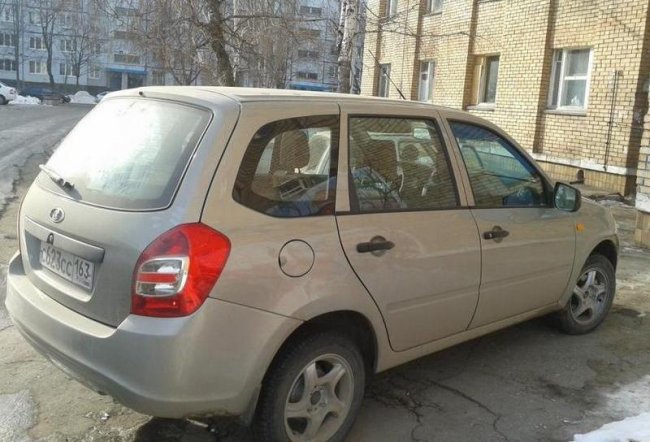 На улицах Тольятти замечена Lada Granta с кузовом «универсал»