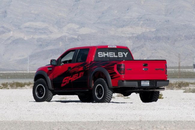 В Shelby добавили прыти спортивному пикапу Ford F-150 SVT Raptor