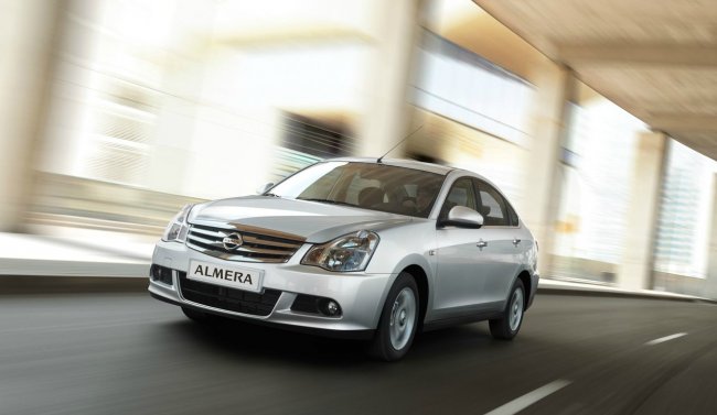 Стартовали продажи специальной российской версии Nissan Almera