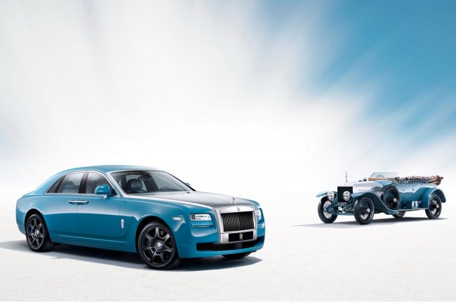 Rolls-Royce предложит китайцам эксклюзивную версию Ghost — Alpine Trial Centenary Collection