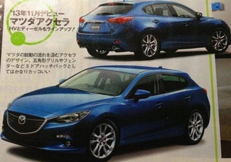 Внешность хэтчбека Mazda3 почти полностью рассекречена
