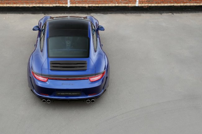 Российское ателье TopCar посадило Porsche 911 на карбоновую диету