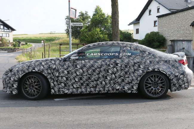 Lexus тестирует конкурента BMW M4