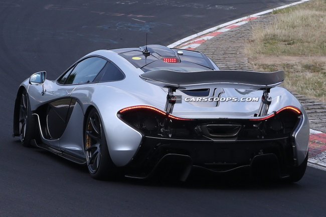 McLaren тестирует неизвестный прототип гиперкара P1