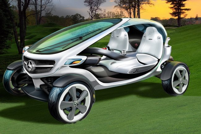 Mercedes-Benz представил своё виденье идеальной машины для гольфа