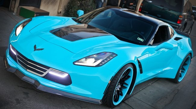  Chevrolet Corvette Stingray C7  TS Designs  Forgiato