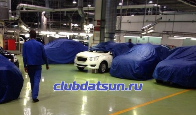 Первое реальное фото российского Datsun (обновлено)