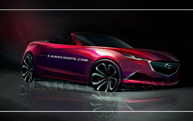 Первое изображение совершенно новой Mazda MX-5